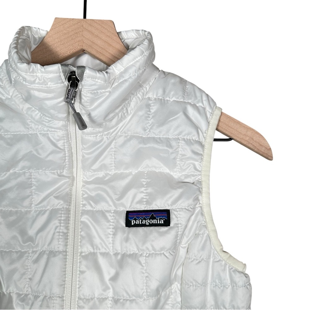 PATAGONIA Nano Puff Vest in Birch White - Picture 4 of 10